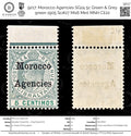 9217: Morocco Agencies SG24 5c Green &  Grey green 1905 Sc#27 Mi16 Mint MNH C£22