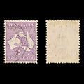 9230: Australia SG39 9d Violet 1916 Sc#50a Mi46XII Used C£11