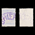9232: Australia SG38d 6d Bright ultramarine 1921 Sc#48c Mi44XIII Used C£24