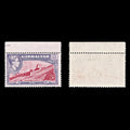 9237: Gibraltar SG126c 6d Grey violet &  Scarlet 1942 Sc#113 Mi112D Mint MNH C£13