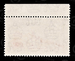 9237: Gibraltar SG126c 6d Grey violet &  Scarlet 1942 Sc#113 Mi112D Mint MNH C£13, view 4