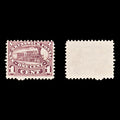 9238: New Brunswick SG7 2x 1c Brown violet 1860 Sc#6a Mi4b Mint MNG C£85