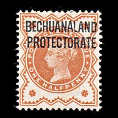 9241: Bechuanaland SG59 Deformed "D" 1897 Sc#69 Mi46 Mint MH C£60, view 2