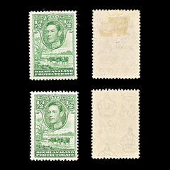 9243: Bechuanaland SG118-118a Both Shades 1938 Sc#124 Mi101a-101b Mint MH C£15, view 1