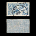9244: GB SG417 10s Dull blue & Steel blue 1919 Sc#181 Mi143IIIa Used C£175