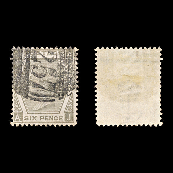 9250: GB SG125 Plate 12 "AJ" 1873 Sc#60 Mi39 Used C£300