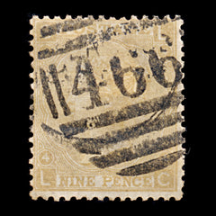 9251: GB SG110 Plate 4. "LC" 1867 Mi31a Used C£325, view 2