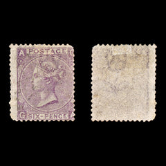 9253: GB SG104 Plate 6 "GA" 1868 Sc#50 Mi29a Used C£175, view 1
