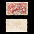 9258: GB SG416 5s Bright rose carmine & Medium carmine red 1919 Sc#180 Mi142IIIc Used C£135