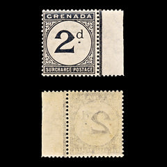 9270: Grenada SGD8-D10 Postage Due Set of 3 1911 Sc#J8-J10 MiP8-P10 Mint MH C£36, view 3