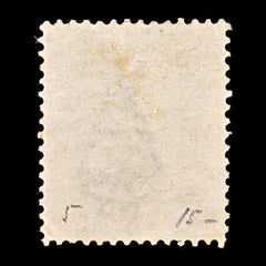 9302: Jamaica SG5a 6d Grey lilac 1860 Sc#5b Used C£35, view 3