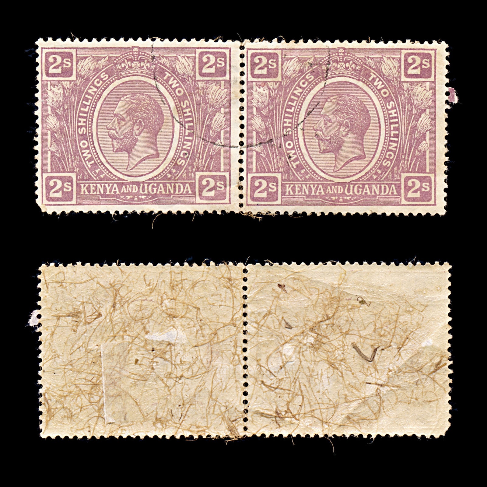 9304: KUT SG88 2s Dull purple 1922 Sc#30 Mi11 Used C£44