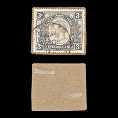 9305: KUT SG90-90a Grey Black & Jet Black 1922 Sc#32 Mi13 Used C£57, view 3