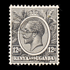 9306: KUT SG81 12c Grey black 1922 Sc#23 Mi4 Used C£38, view 2