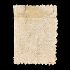 9309: Ceylon SG70c 10d Orange 1863 Sc#56b Mi39IIa Used C£20, view 3