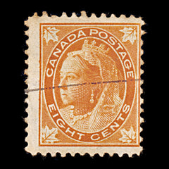 9315: Canada SG162 8c Brownish orange 1898 Sc#82i Used C£45, view 2