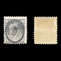 9316: Canada SG142 2x ½c Grey black 1897 Sc#66 Mi54 Mint MH C£15