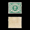 9319: Ireland SGD3 2d Blue green 1925 Sc#J3 MiP3 Mint MH C£40