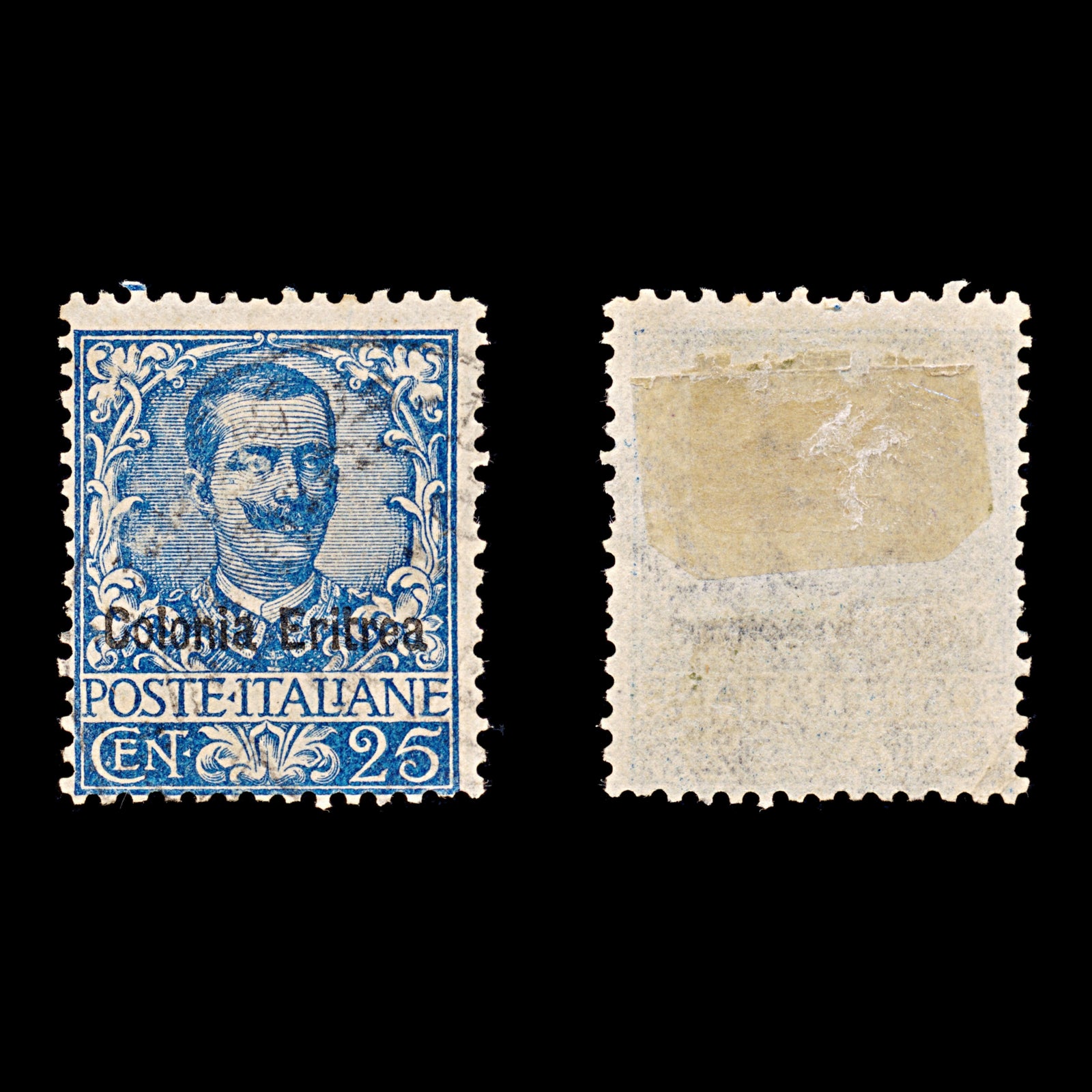 9336: Italian Eritrea SG24 25c Light blue 1903 Sc#24 Mi24 Used C£20