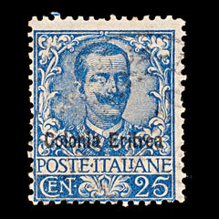 9336: Italian Eritrea SG24 25c Light blue 1903 Sc#24 Mi24 Used C£20, view 2