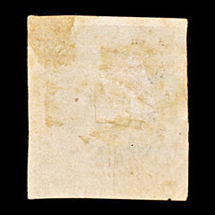 9344: France SG69 80c Carmine rose 1856 Used C£90, view 3
