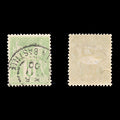 9347: France SG215 5c Green 1876 Sc#67 Mi59I Used C£50