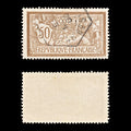 9354: France SG305a 50c Brown 1900 Used C£130