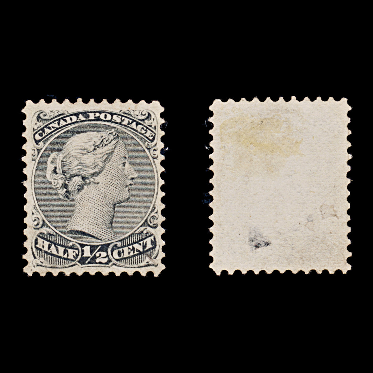 9393: Canada SG46 Small Thin 1868 Sc#21c Mi16yA Mint MNG C£120