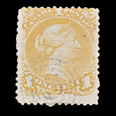 9399: Canada SG60 12½c Blue 1868 Sc#28 Mi23xA Used C£60, view 2