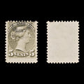 9415: Canada SG85 5c Slate green 1876 Sc#38 Mi29aA Used C£17