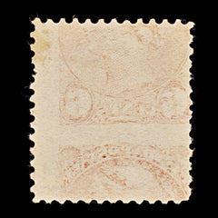 9424: Canada SG107 2x 6c Chocolate 1889 Sc#43 Mi30abA Used C£21, view 3