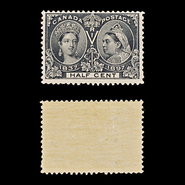 9429: Canada SG121 ½c Black 1897 Sc#50 Mi38 Mint MLH C£75