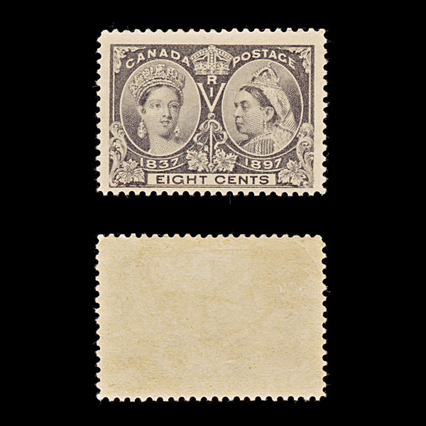 9431: Canada SG130 8c Slate violet 1897 Sc#56 Mi44 Mint MLH C£55