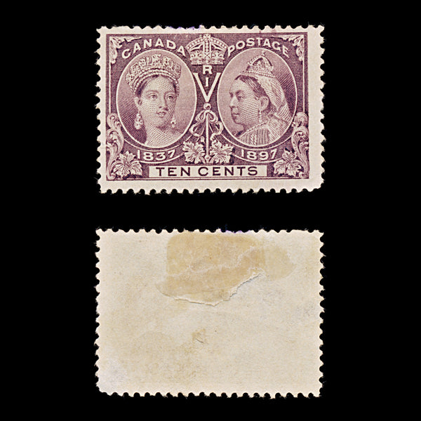 9432: Canada SG131 10c Purple 1897 Sc#57 Mi45 Mint MNG C£90