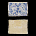 9434: Canada SG135 50c Deep ultramarine 1897 Sc#60i Mint MH C£200