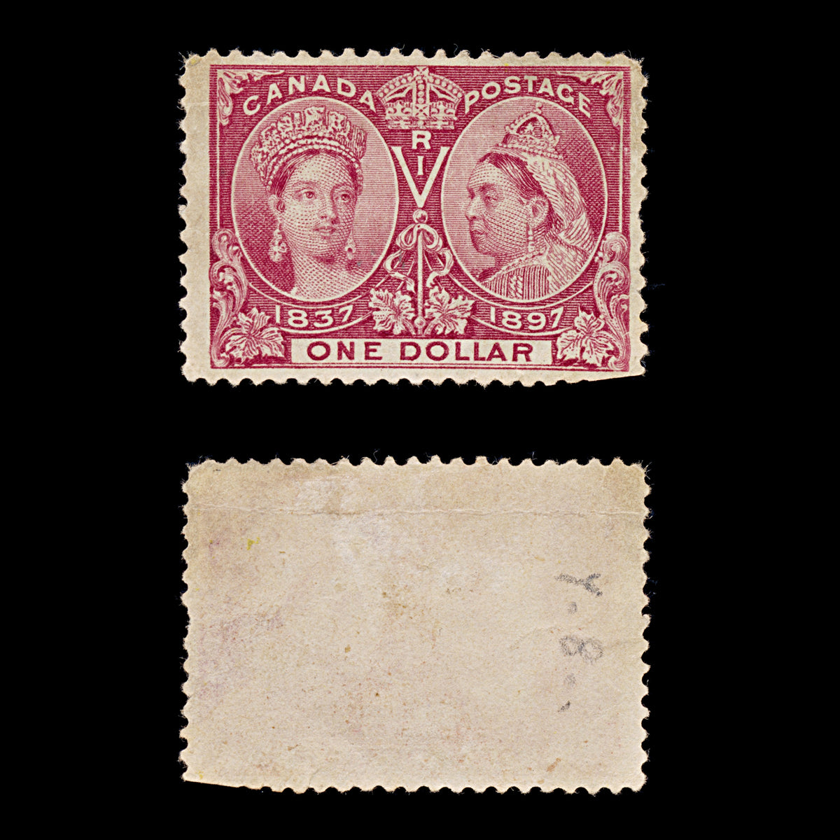 9435: Canada SG136 Faults 1897 Sc#61 Mi49 Mint MNG C£550