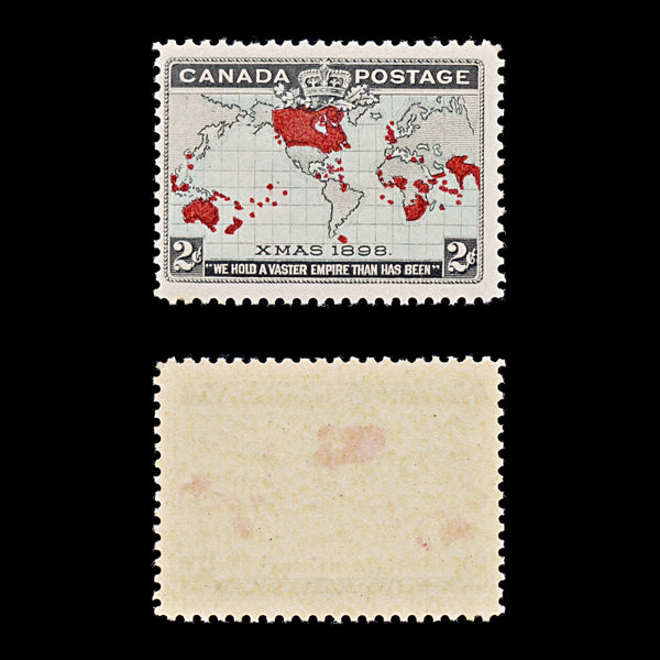 9442: Canada SG168 2x 2c Multicolor 1898 Sc#86b Mi74c Mint MNH C£65