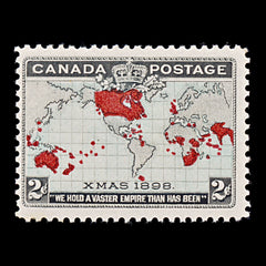 9442: Canada SG168 2x 2c Multicolor 1898 Sc#86b Mi74c Mint MNH C£65, view 2