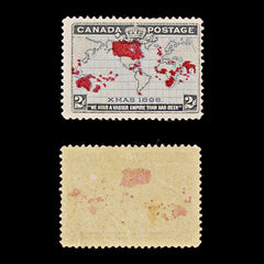 9444: Canada SG166 2x 2c Multicolor 1898 Sc#85 Mi74b Mint MNH C£30, view 1