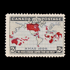 9444: Canada SG166 2x 2c Multicolor 1898 Sc#85 Mi74b Mint MNH C£30, view 2