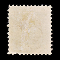 9458: Switzerland SG152Ac 1F Medium brownish lilac 1891 Sc#87c Mi63XCa Used C£34, view 3