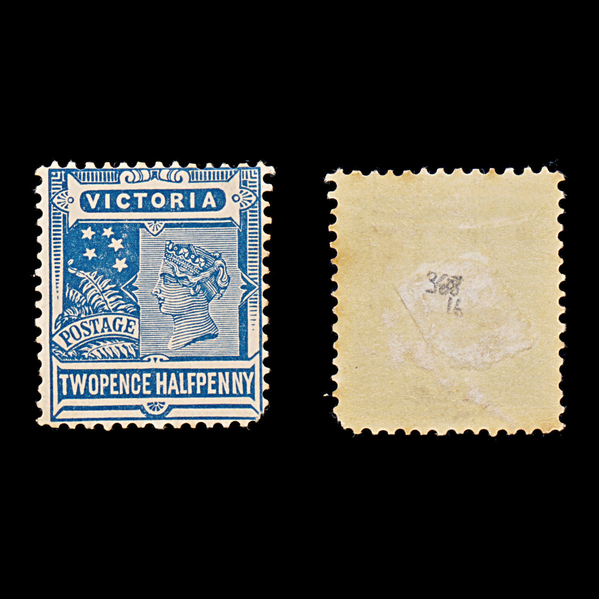 9464: Victoria SG388 2½d Blue 1901 Sc#197 Mi135A Mint MH C£16