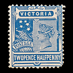 9464: Victoria SG388 2½d Blue 1901 Sc#197 Mi135A Mint MH C£16, view 2