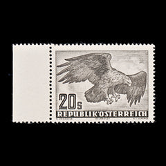 9471: Austria SG1121 20S Grey black 1956 Sc#C60 Mi968x Mint MNH C£13, view 2