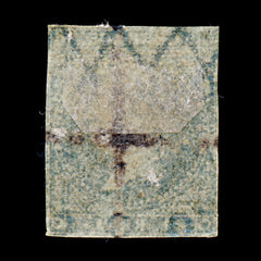 9480: Spain SG48 1Rl Dull blue 1855 Sc#38a Mi33 Used C£14, view 3