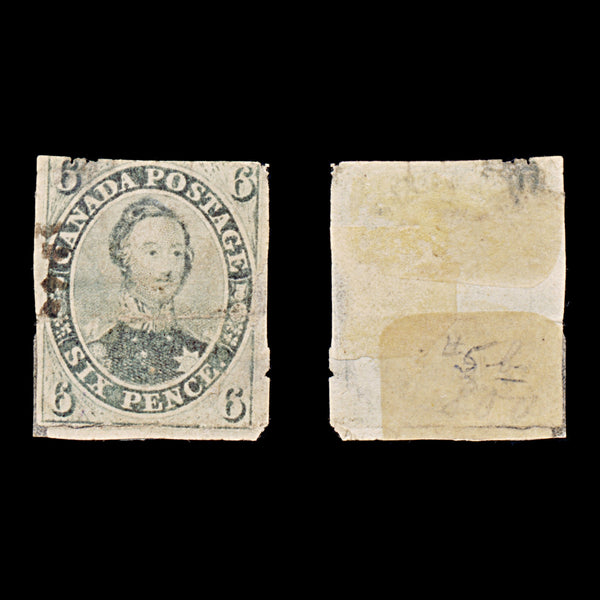 9510: Canada SG10 Faults 1855 Sc#5b Used C£1400