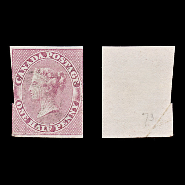 9512: Canada SG17 Crease 1857 Sc#8 Mi1x Used C£650