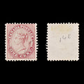 9515: Canada SG30 2x 1c Deep Rose 1859 Sc#14b Used C£80
