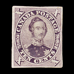 9517: Canada SG34 Imperf Proof 1859 Used C£15000, view 2