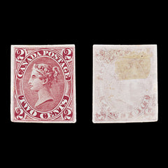 9521: Canada SG45a Proof on Thin Paer 1864 Sc#20b Used C£3500, view 1